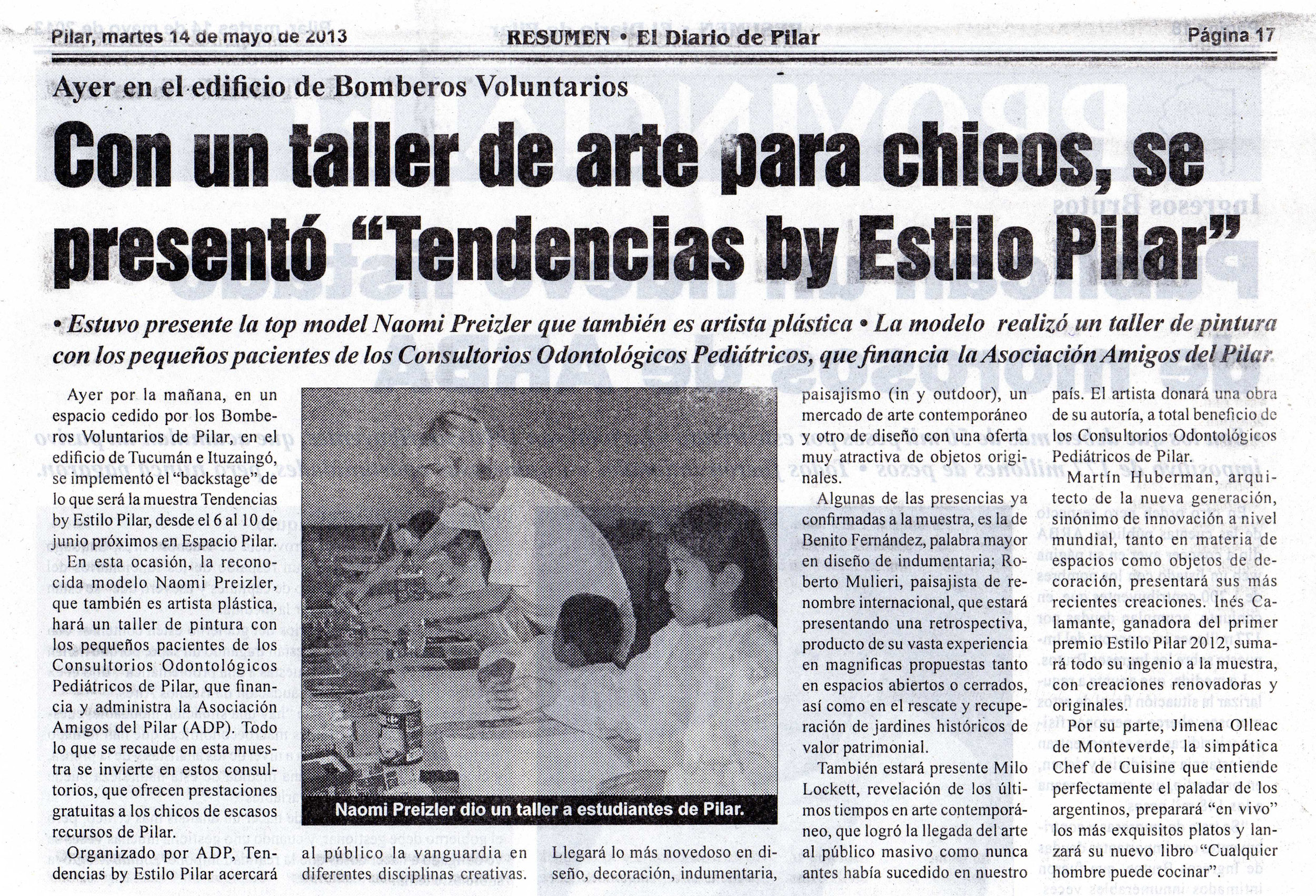 Diario Resumen, 14 de mayo de 2013