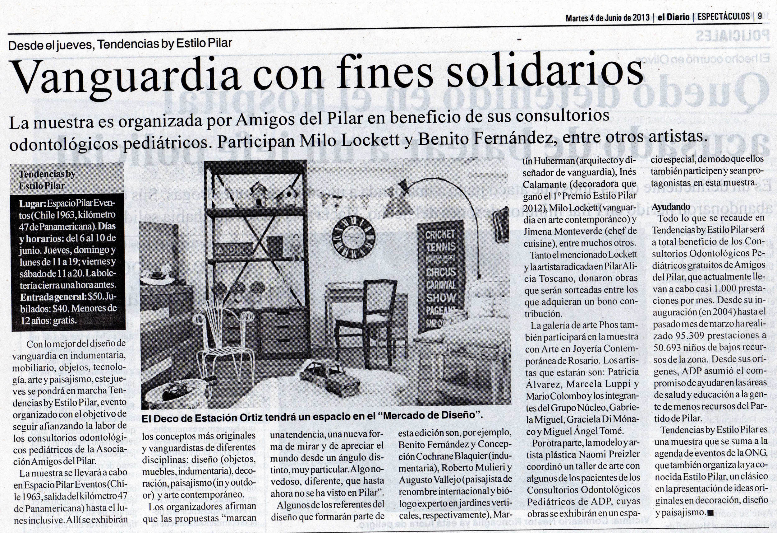 El Diario de Pilar, 4 de junio de 2013